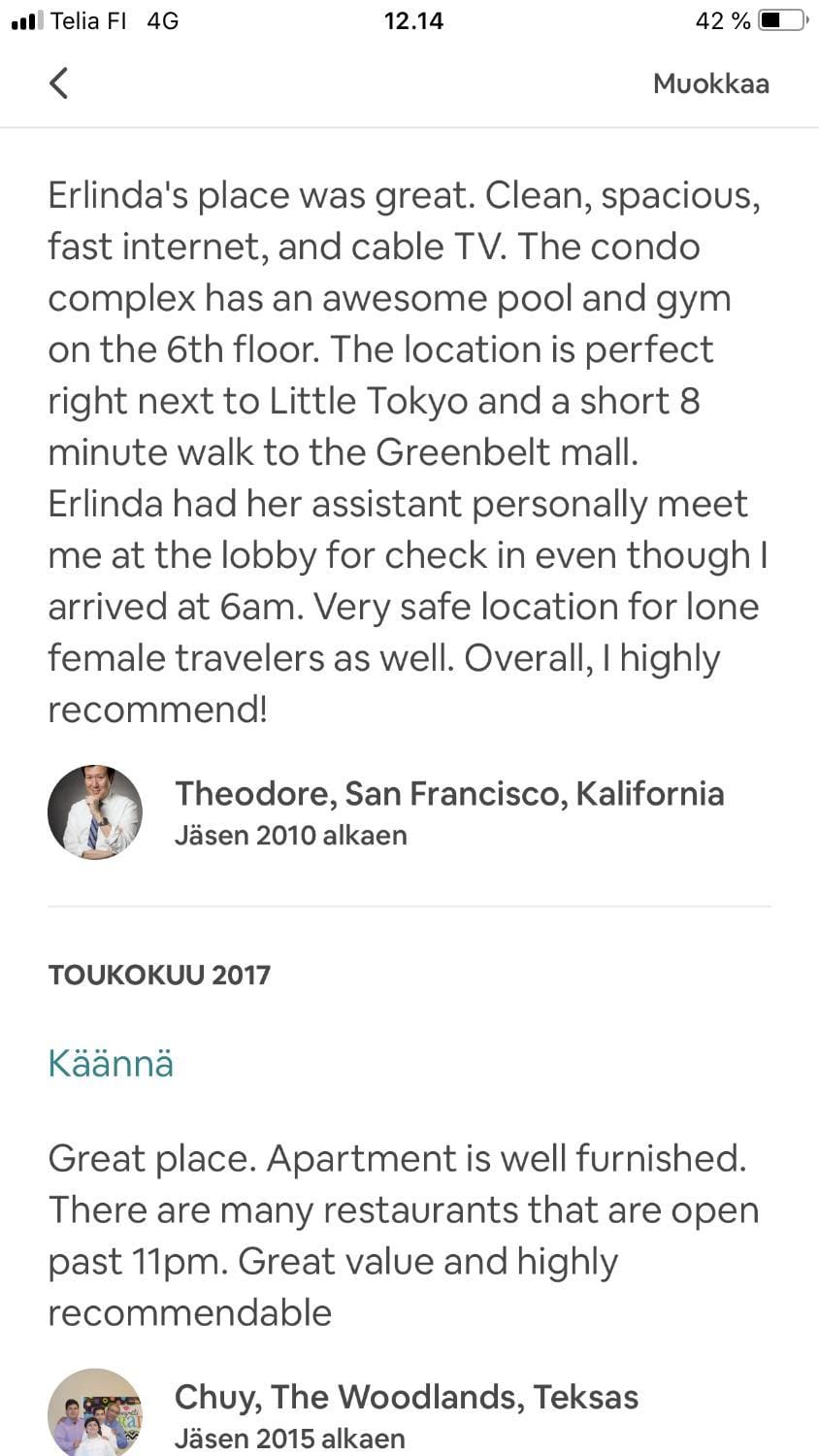 The Beacon 1BR for 4, T2, WIFI 300Mbps Apartment in Pasay
