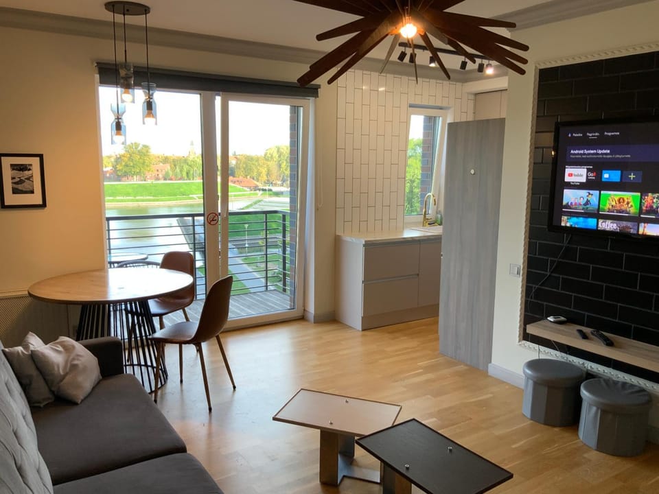 Riverside apartment self check-in Apartment in Klaipėda