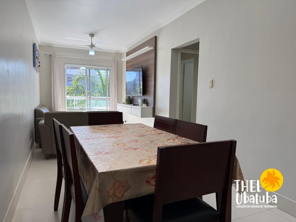 Thel Ubatuba - Apto 202/A, Ana Luiza - Praia Grande Apartment in Ubatuba
