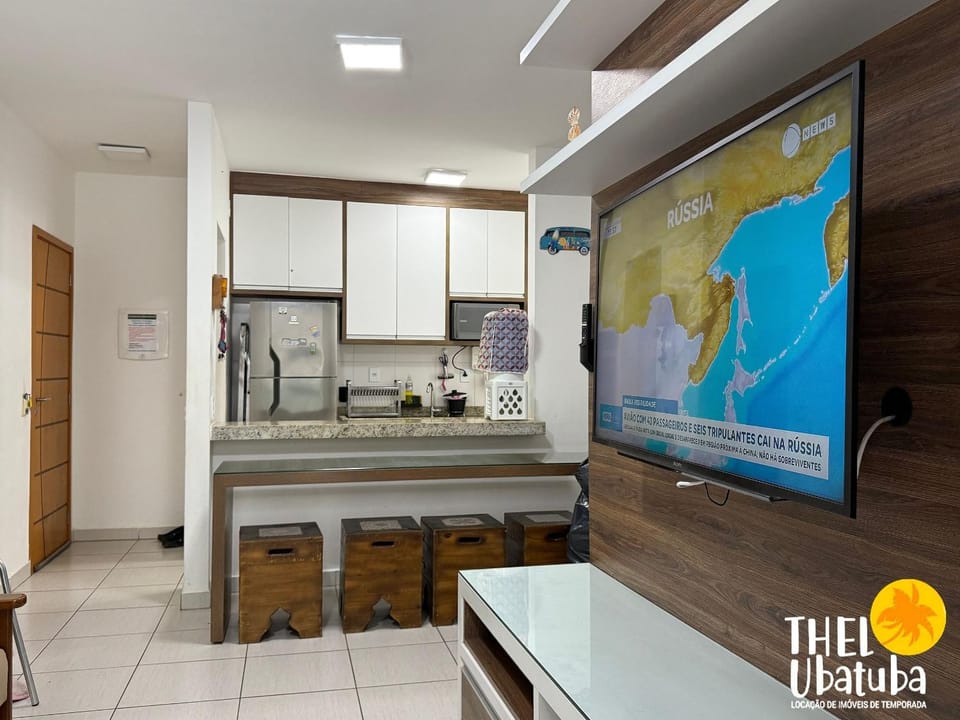 Thel Ubatuba - Apto 48/A, Saint Martin Apartment in Ubatuba