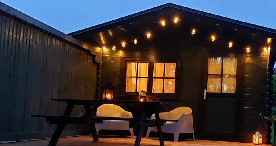 Kempings Saulkrastos Nature lodge in Latvia