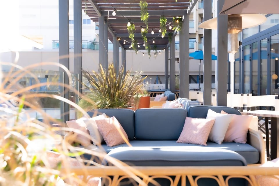 Patio, Day, Seating area