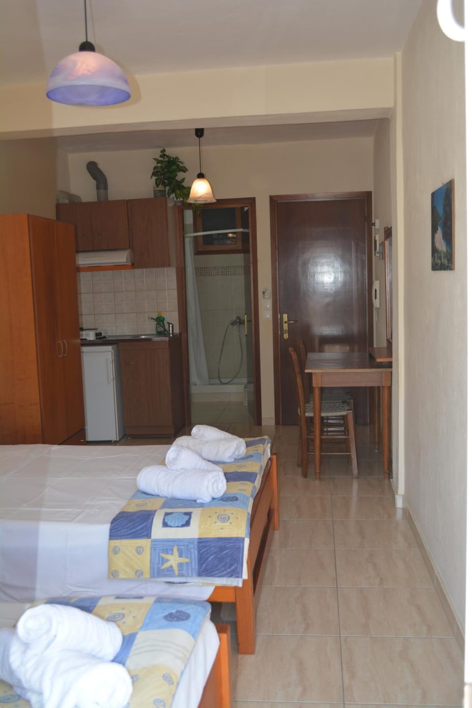 Shower, Toilet, Communal lounge/ TV room, Kitchen or kitchenette, Photo of the whole room, Decorative detail, Bedroom, Area and facilities