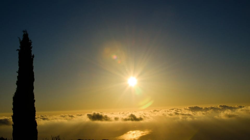 Natural landscape, Sunset