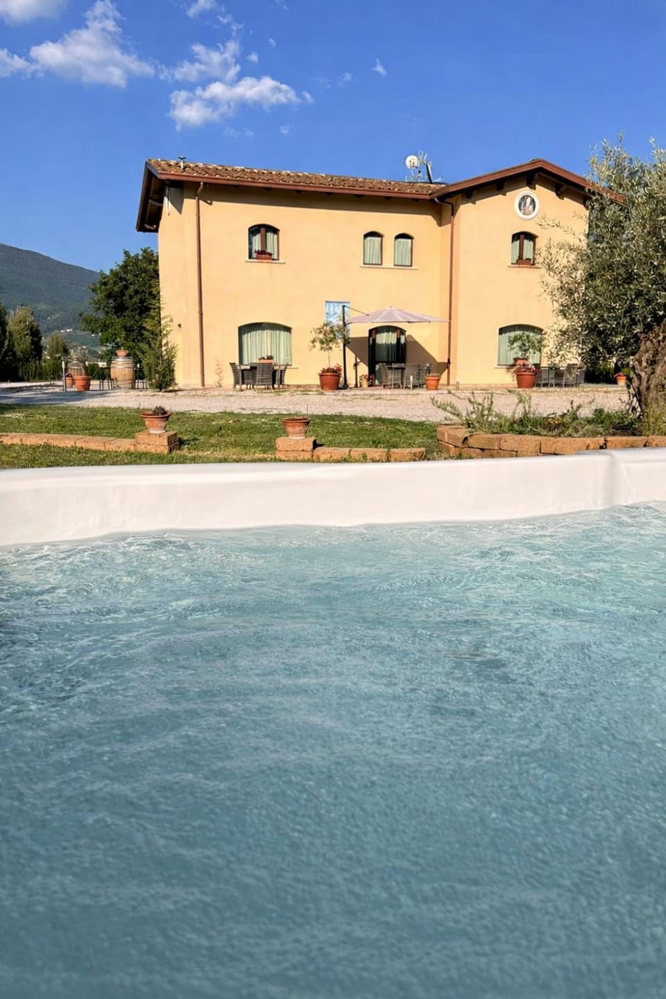 Property building, Garden, Hot Tub, Garden view, Garden view, Swimming pool, Open Air Bath
