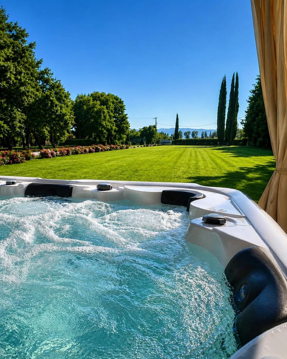 Property building, Garden, Hot Tub, Garden view, Open Air Bath