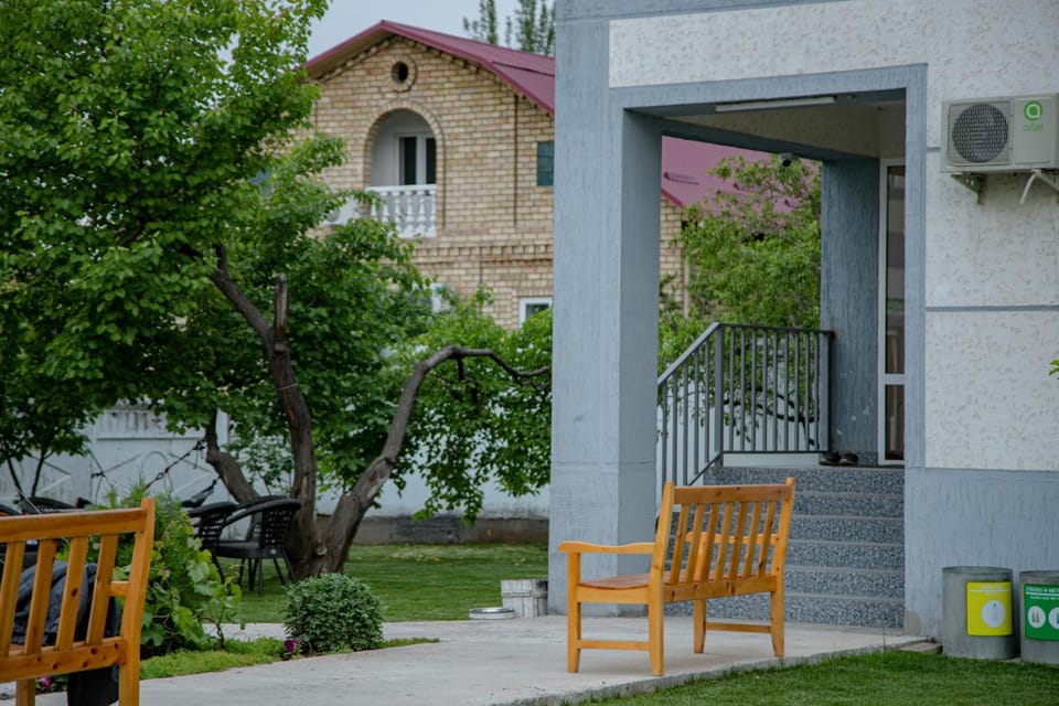 Property building, Spring, Day, Garden, View (from property/room), Garden view