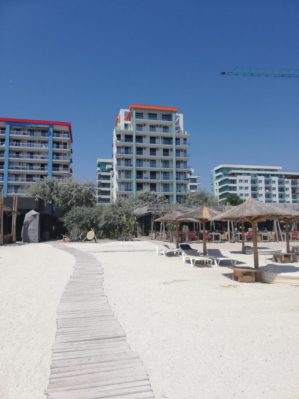 Property building, Beach