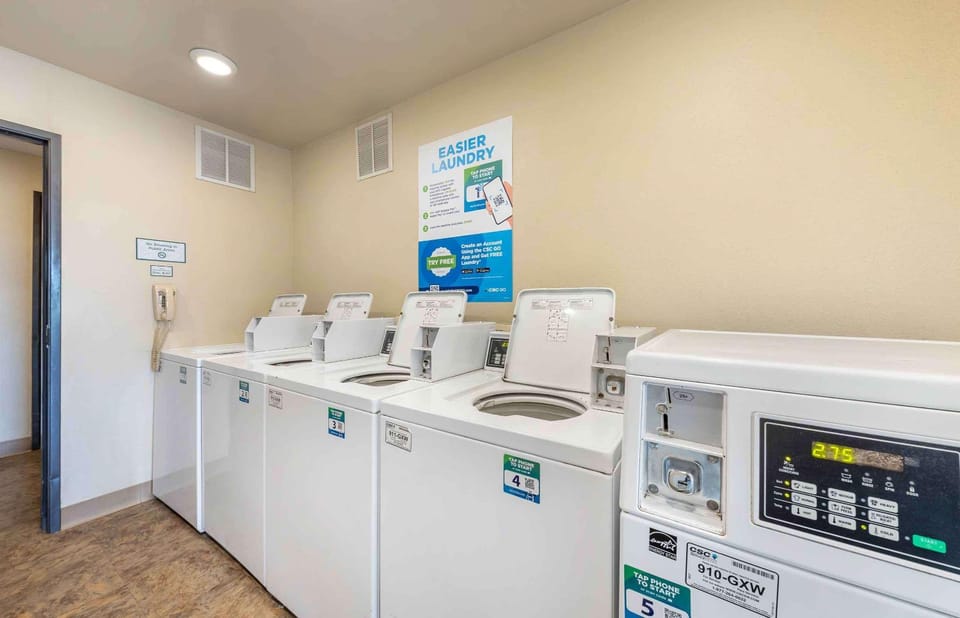 Property building, washing machine