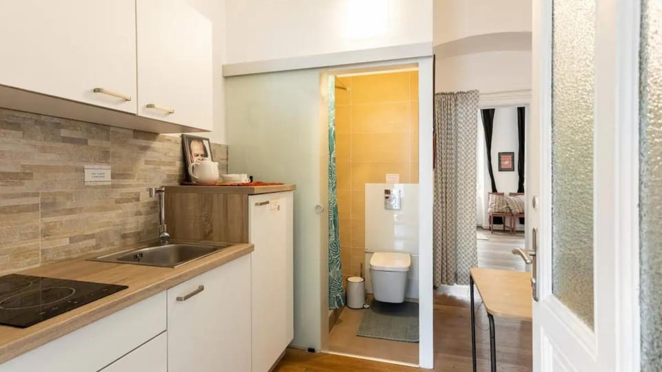 Shower, Toilet, Bathroom, Kitchen or kitchenette