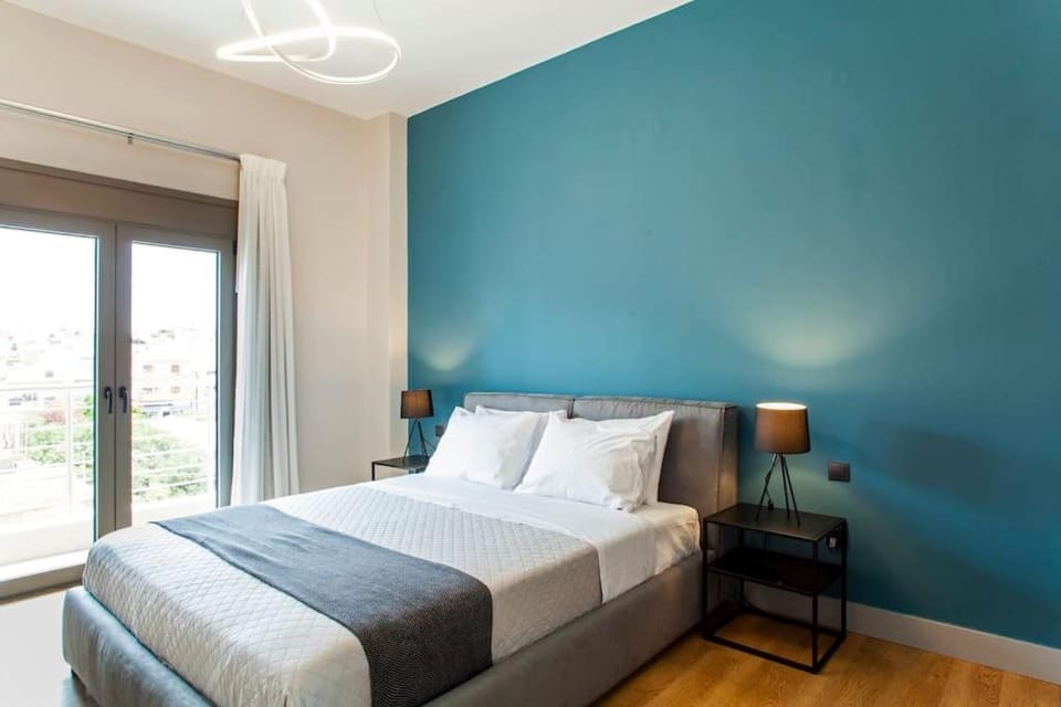 Minimal Loft Art with Sea View Over Heraklion Harbour Apartment in Heraklion