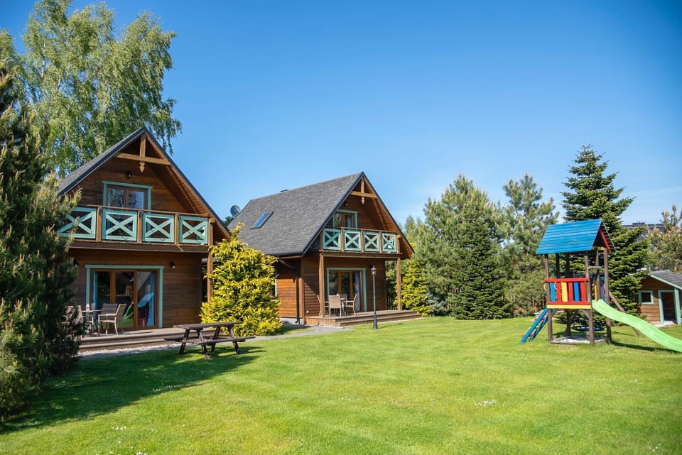 Domki Białogóra Nature lodge in Pomeranian Voivodeship