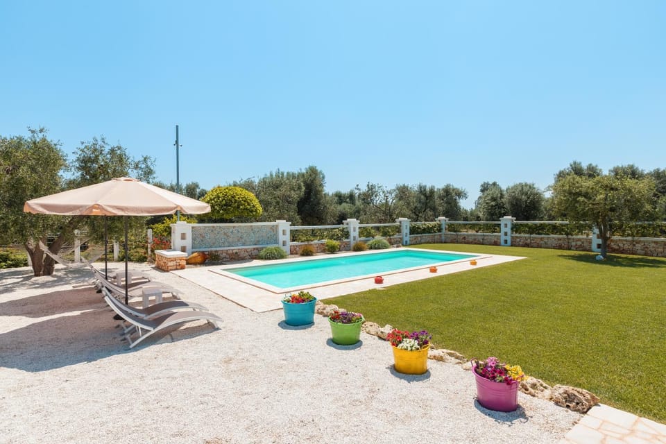 Property building, Living room, Swimming pool