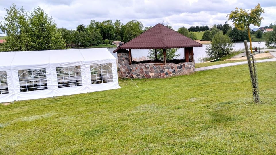 Domek nad samym jeziorem sauna jacuzzi House in Poland