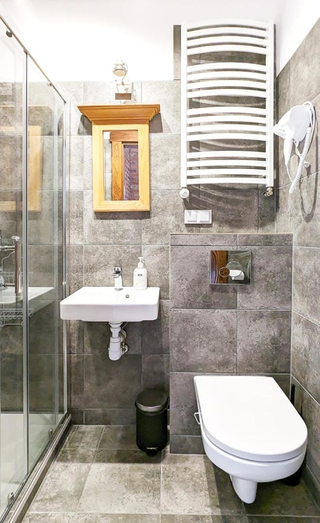 Shower, Toilet, Bathroom, towels