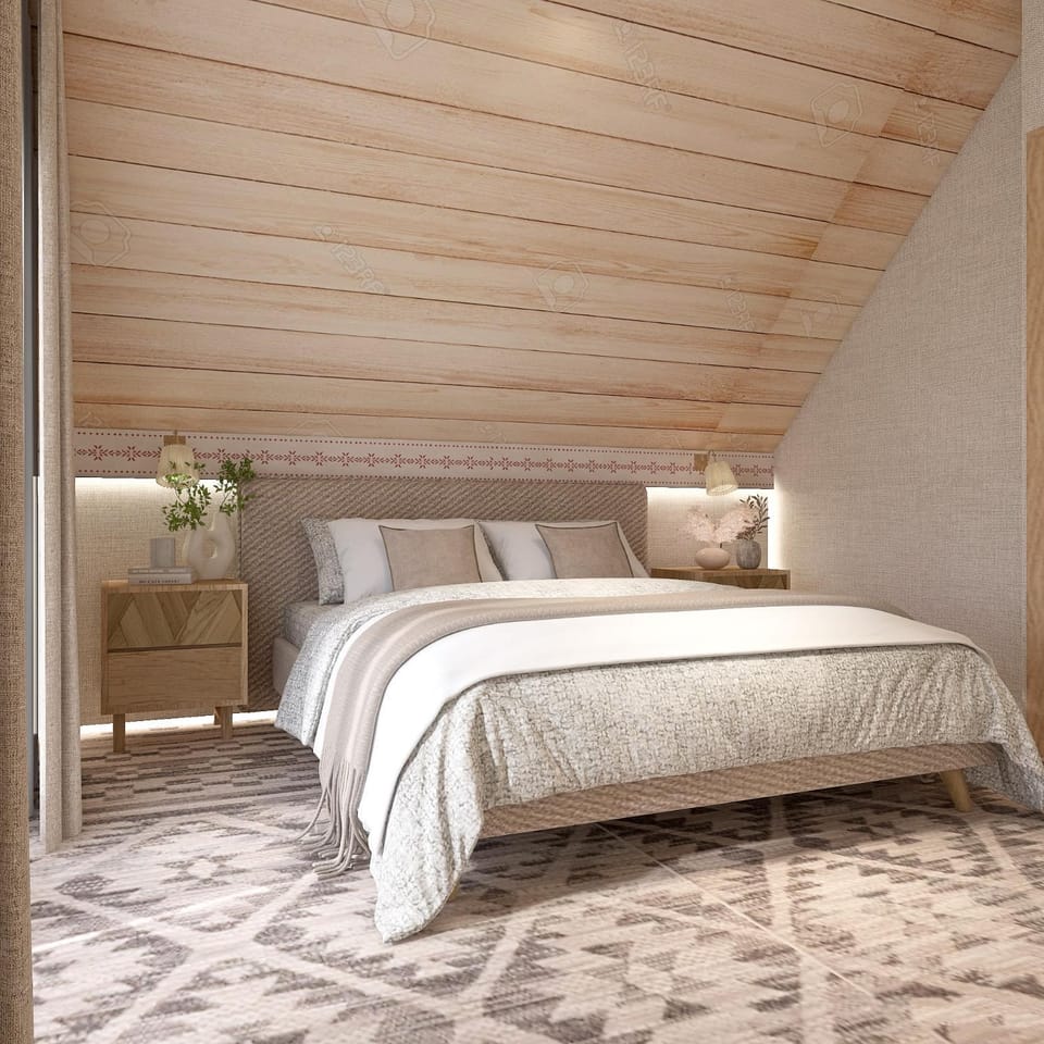 Bed, Bedroom
