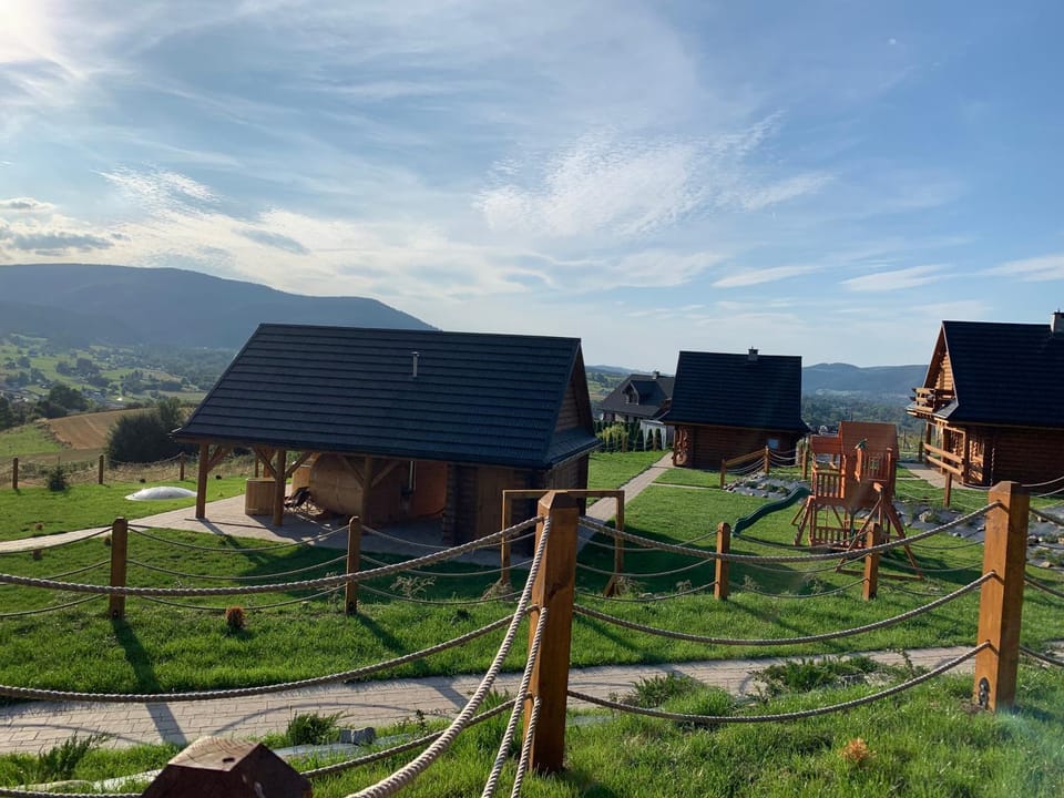 Day, Natural landscape, Children play ground, Mountain view