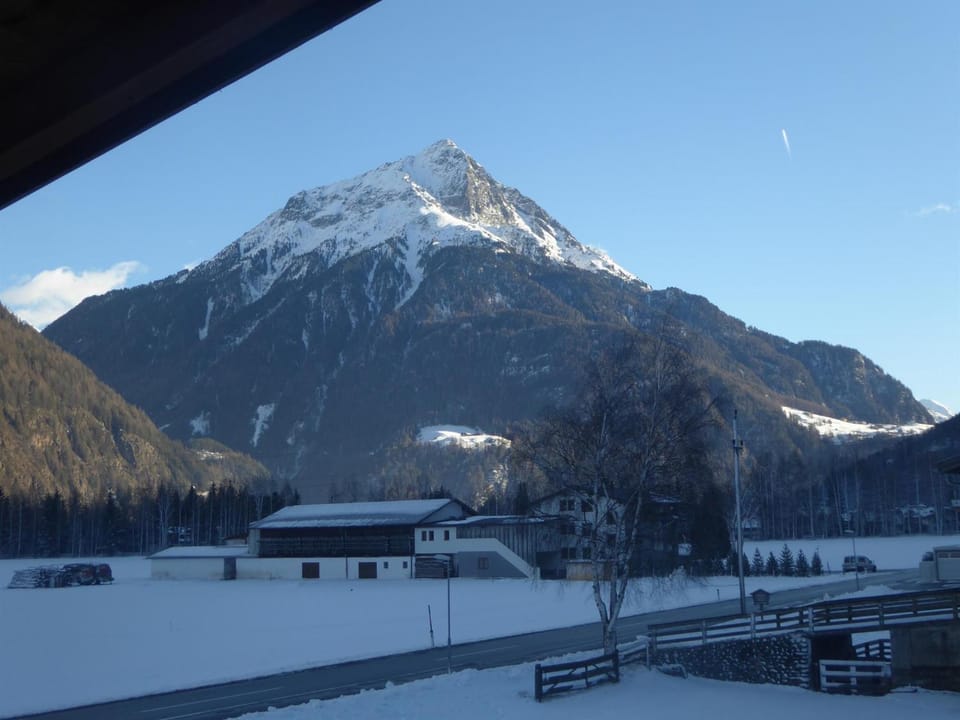 Natural landscape, Winter, Mountain view