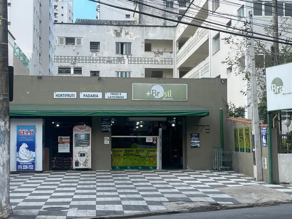 Praia das Astúrias - WI-FI e AR CONDICIONADO NOS QUARTOS Apartment in State of São Paulo