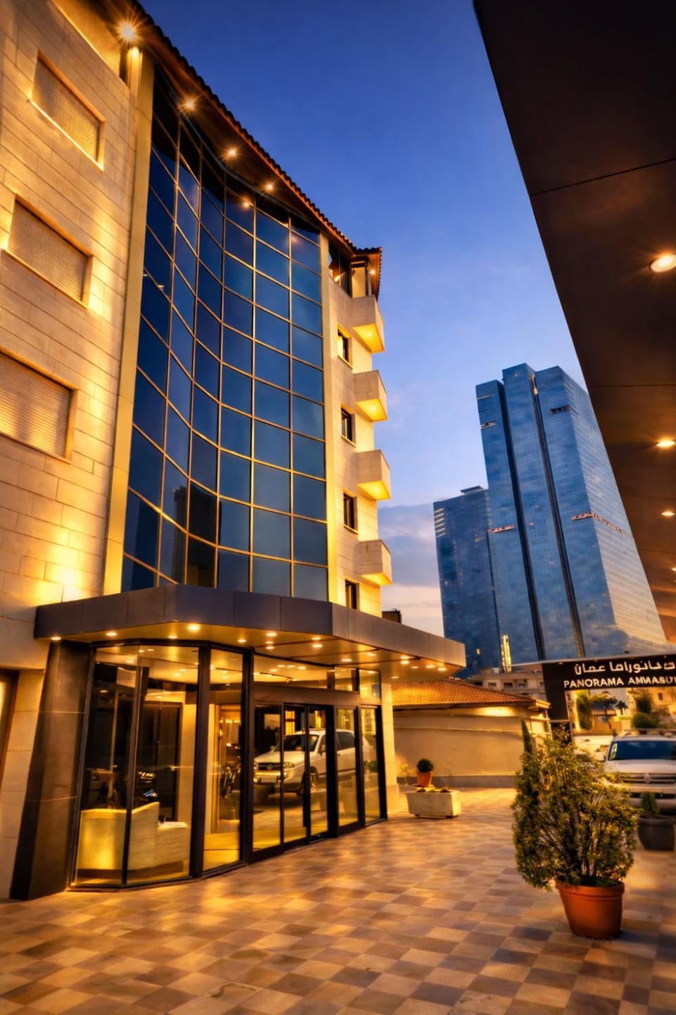 Property building, Night