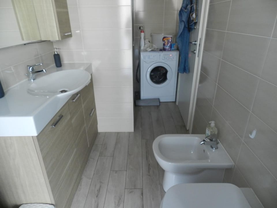 Toilet, Bathroom, washing machine