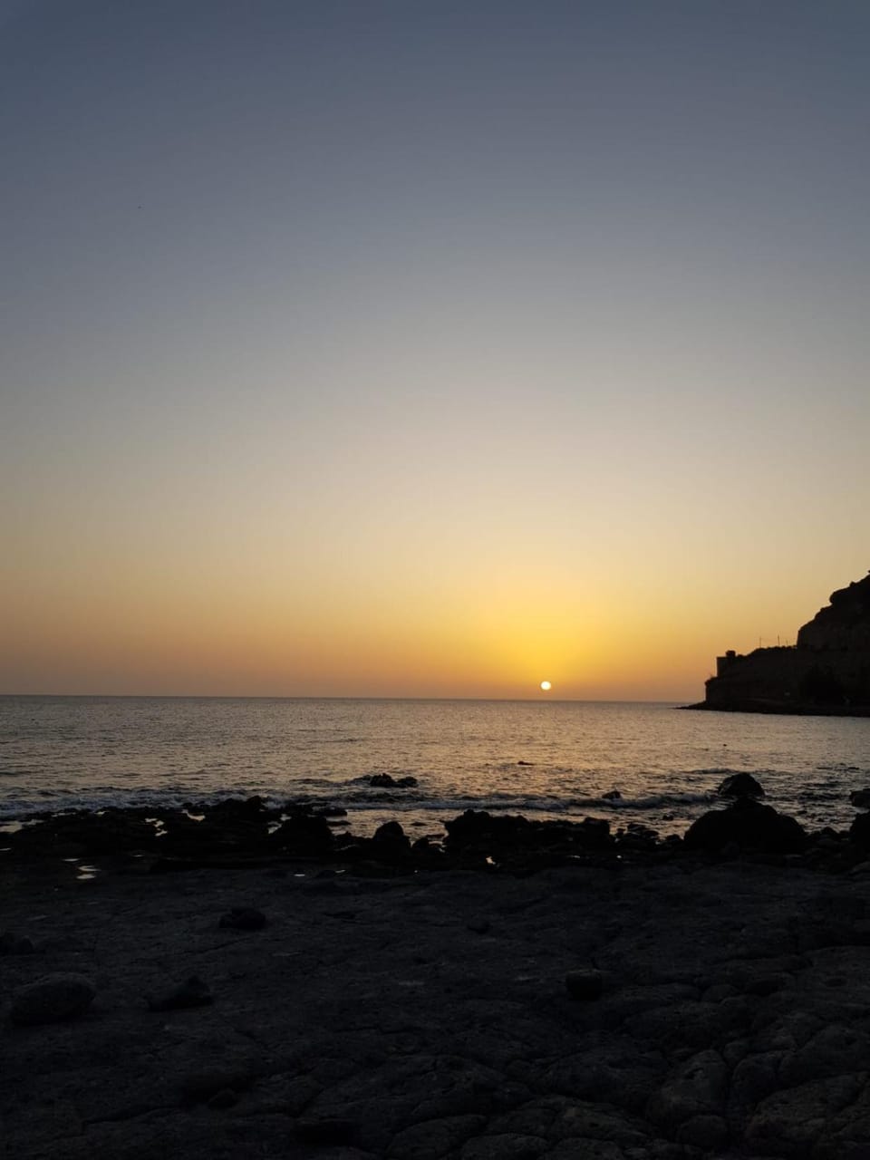Natural landscape, Sunset