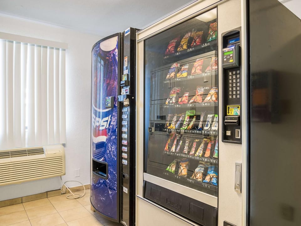 On site, vending machine