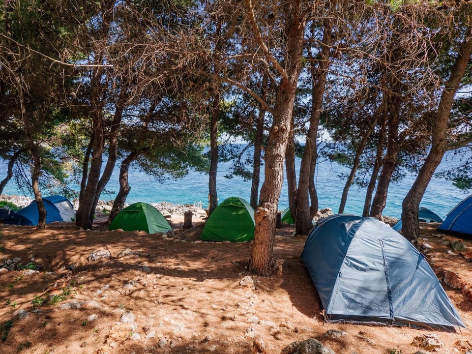 THE SEA CAVE CAMPING Campground/ 
RV Resort in Vlorë County, Albania