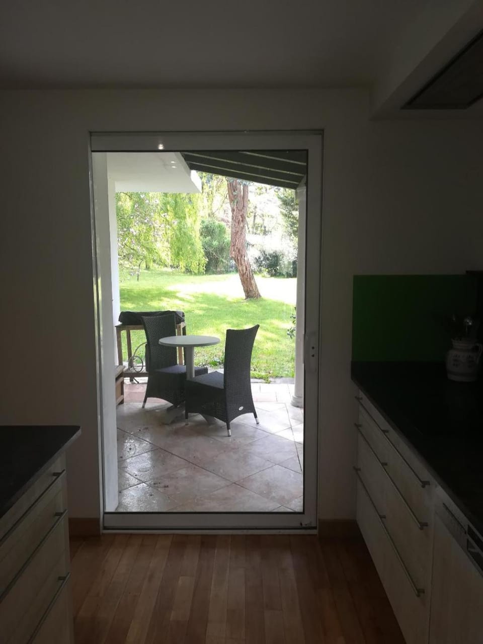 Patio, Garden view