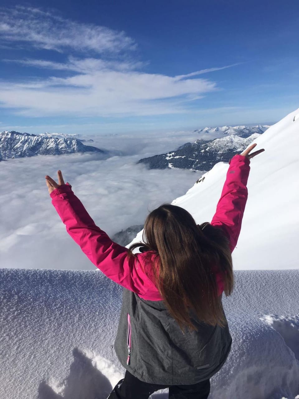Winter, Mountain view
