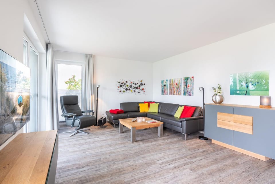 Terrassenwohnung "Inselhain" - Oase am Haff Apartment in Zirchow