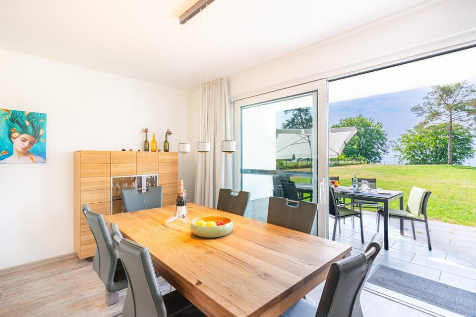 Terrassenwohnung "Inselhain" - Oase am Haff Apartment in Zirchow