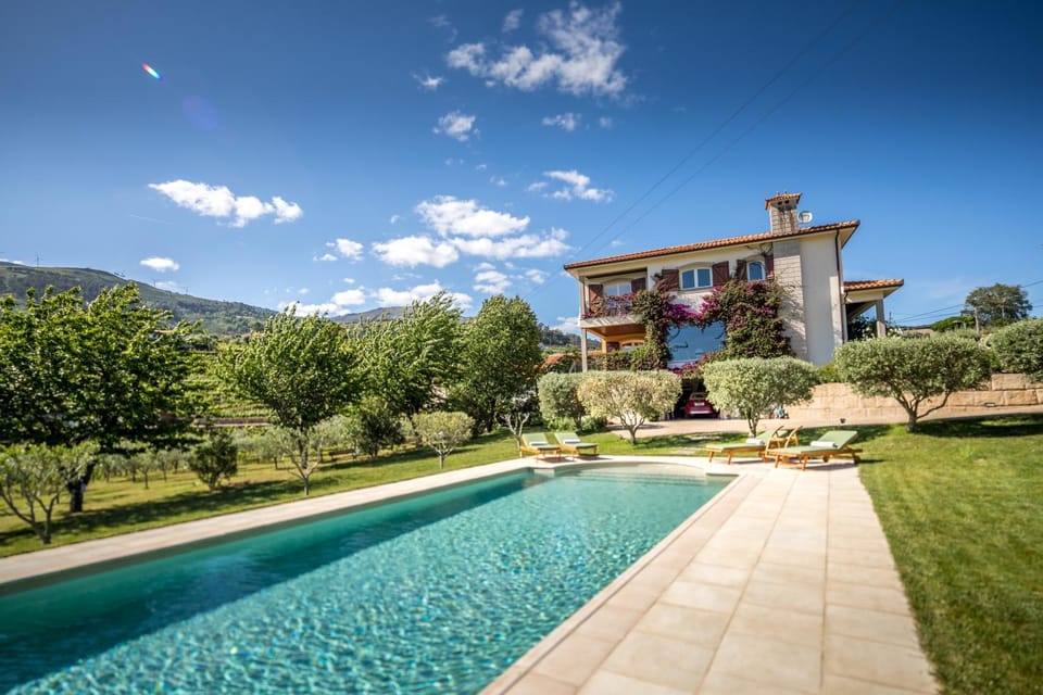 Natural landscape, Garden view, Mountain view, Pool view