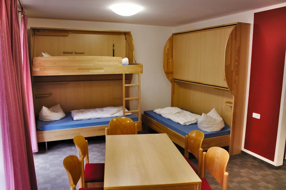 Photo of the whole room, bunk bed