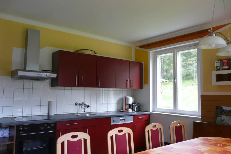 Kitchen or kitchenette, Dining area, Communal kitchen