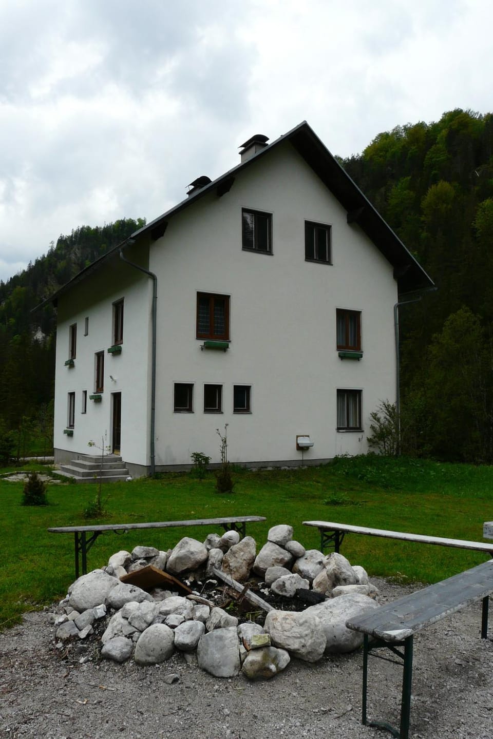 Property building, Garden