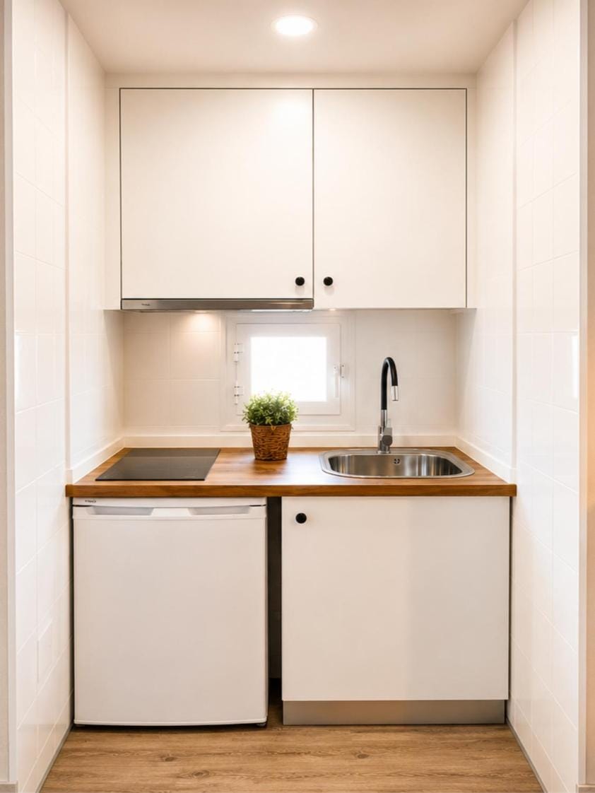Kitchen or kitchenette