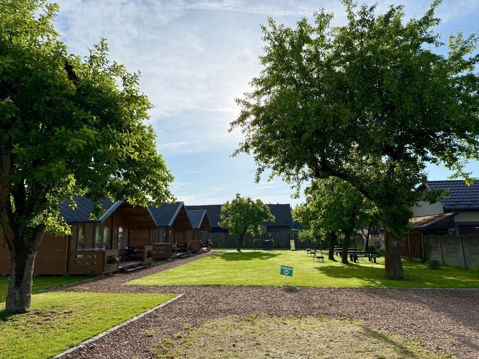 Property building, Garden view