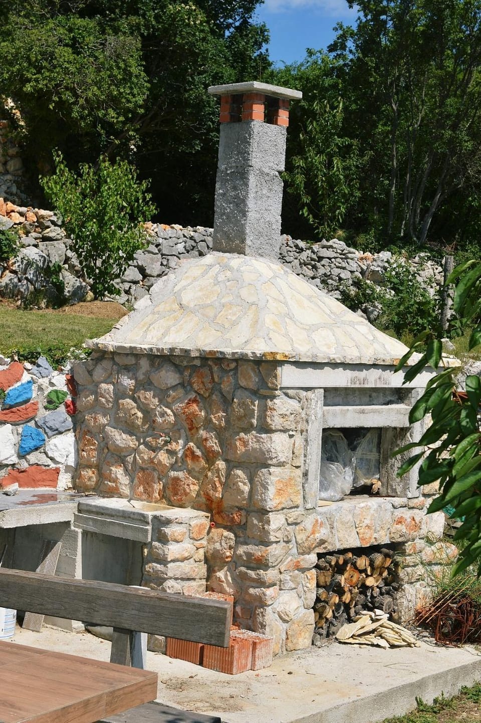 BBQ facilities, Area and facilities