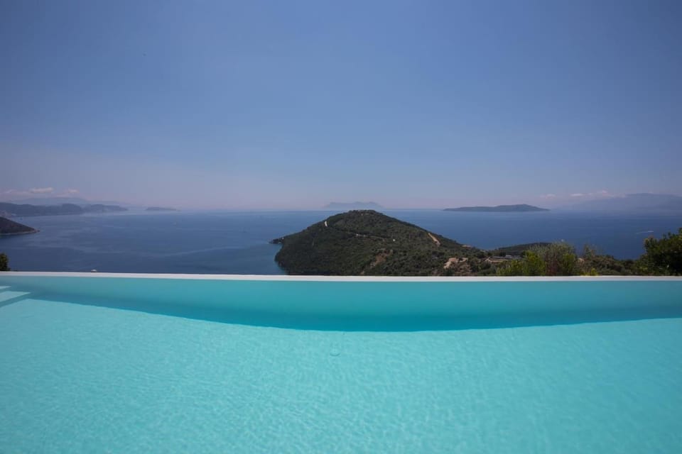 Natural landscape, Pool view, Sea view, Swimming pool