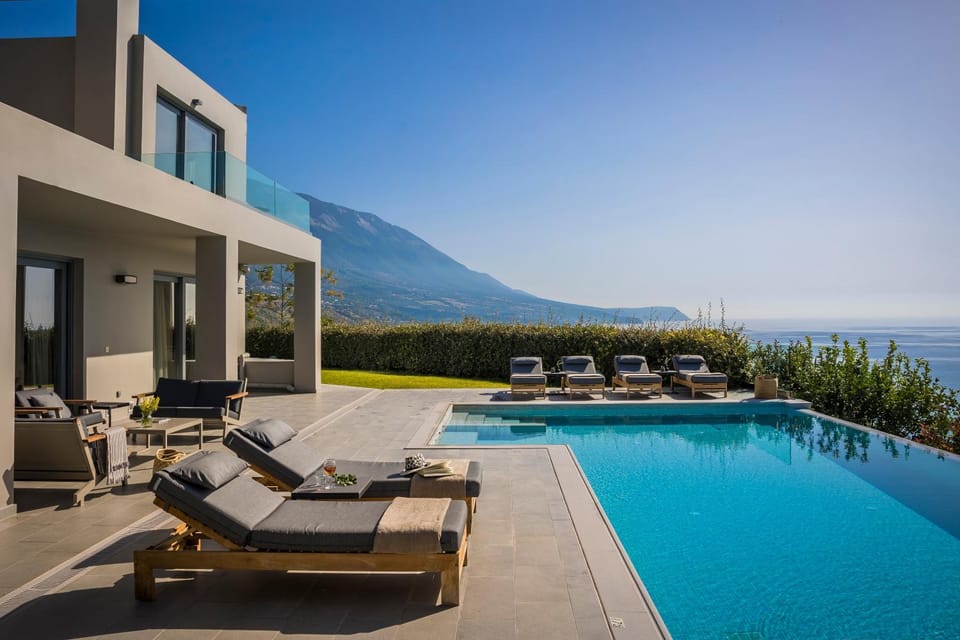 Property building, Mountain view, Sea view