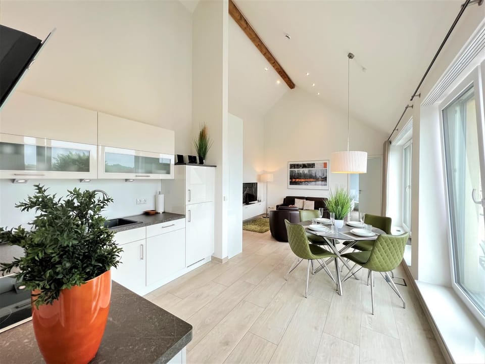 Penthouse Sundowner, Am Alten Deich 14 (Parkplatz 34) Apartment in Friesland