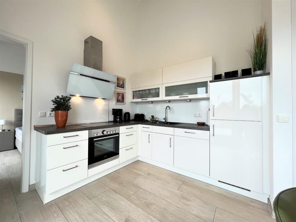 Penthouse Sundowner, Am Alten Deich 14 (Parkplatz 34) Apartment in Friesland
