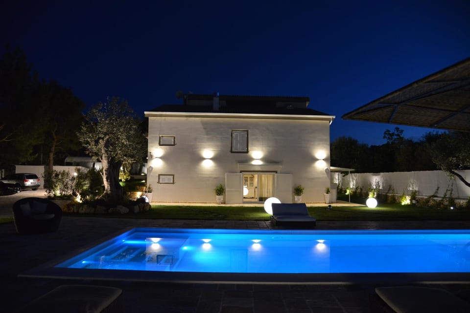 Property building, Pool view, Swimming pool