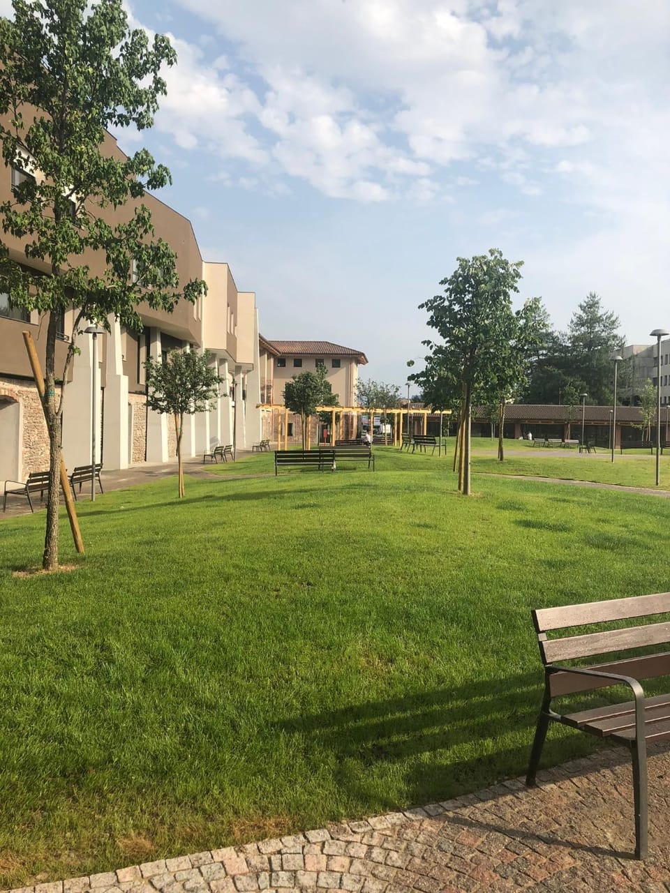 Property building, Garden