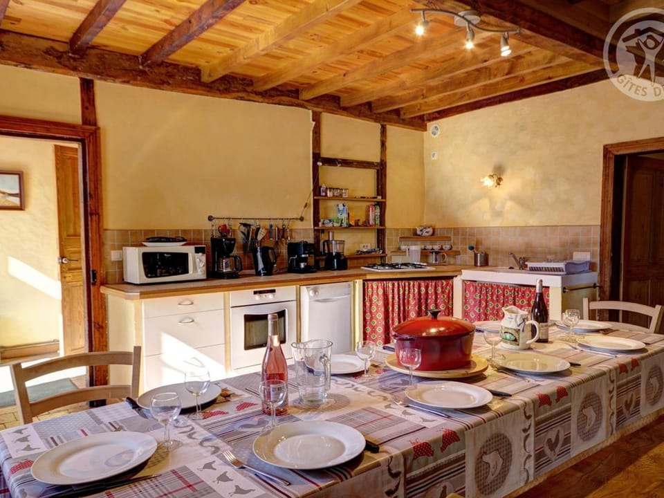 Gîte familial spacieux et chaleureux, animaux acceptés, jusqu'à 10 personnes - FR-1-496-128 House in Auvergne-Rhône-Alpes