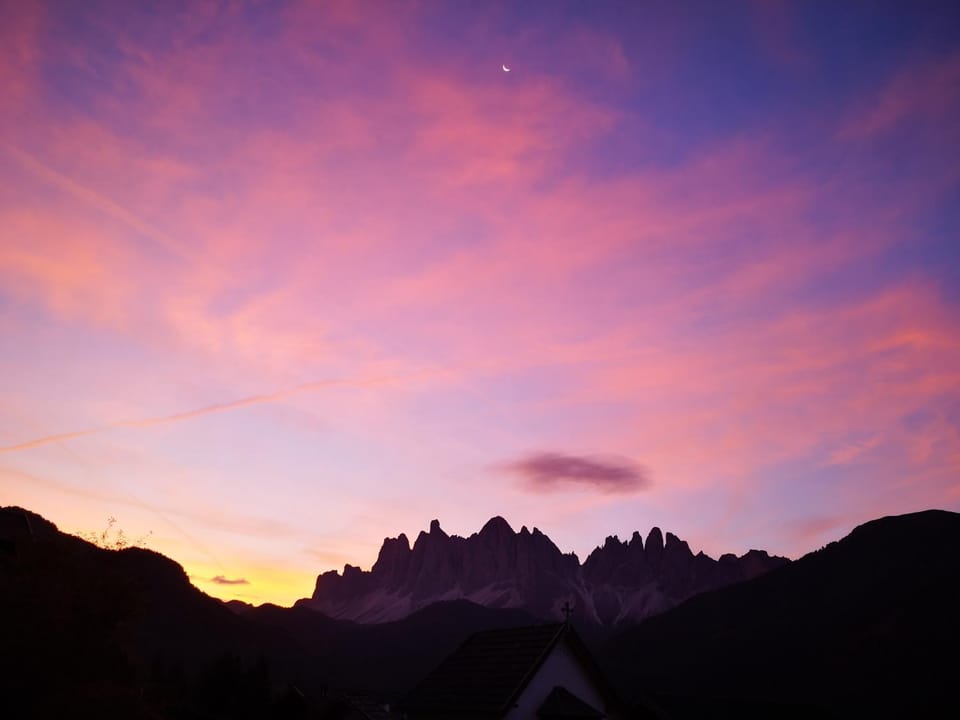 Natural landscape, Hiking, Mountain view, Sunset