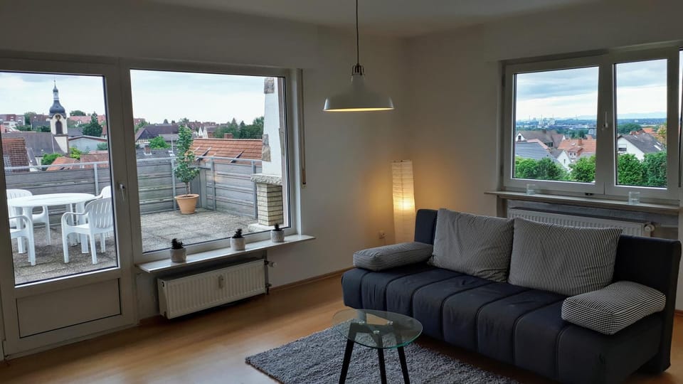 Balcony/Terrace, Living room, City view
