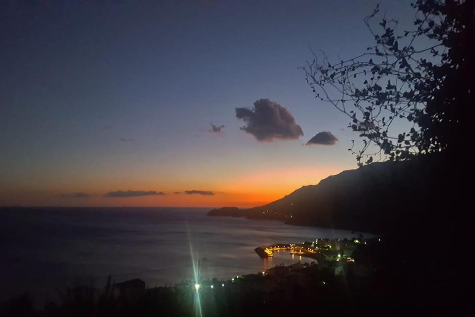 Natural landscape, Sunset