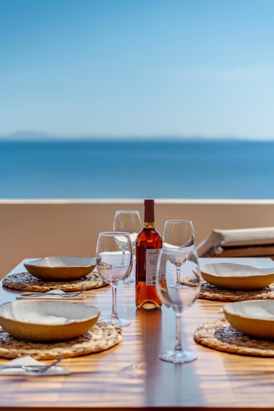 Day, Dining area, Sea view, Drinks